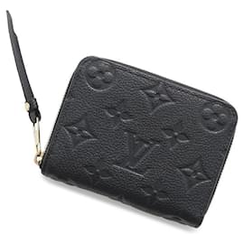 Louis Vuitton-Louis Vuitton Monogram Empreinte Coin Purse-Black