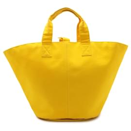 Hermès-Hermes Panier Plage MM Tote Bag-Yellow