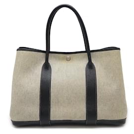 Hermès-Hermes Garden PM Tote Bag-Brown,Black