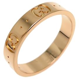 Gucci-Gucci Icon Women's Band Ring in Yellow Gold-Yellow