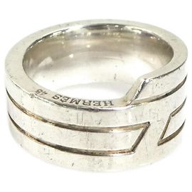 Hermès Hermes Silver 925 Band Ring Other