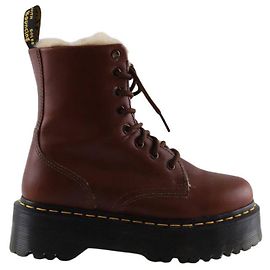 Dr. Martens Sapatos de couro com cadarço Marrom