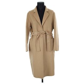 Sandro Beiger Wollmantel Beige