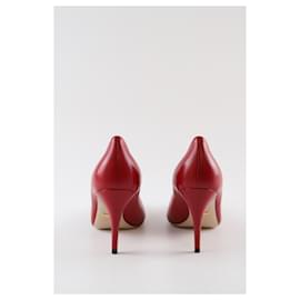 Gucci-Leather heels-Red