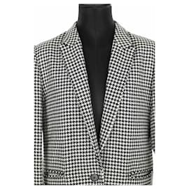 Sandro-Wool blazer-Black