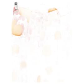 Autre Marque-Silk straight pants-Yellow