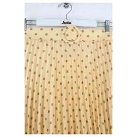 Sandro-Beige skirt-Beige
