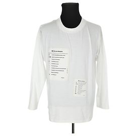 Maison Martin Margiela weißer Baumwollpullover Weiß