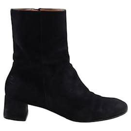 Autre Marque-Leather boots-Black