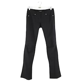 Balmain-Wool trousers-Black