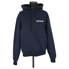 Jacquemus Sweatshirt en coton bleu Bleu