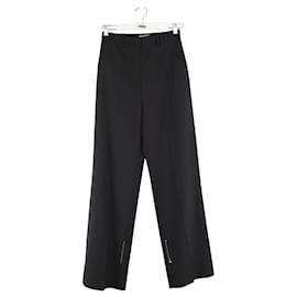 Jacquemus-Wide wool pants-Black