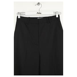 Jacquemus-Wide wool pants-Black