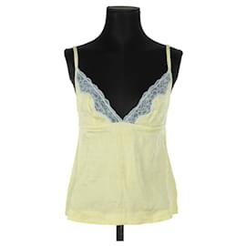 Galliano-Silk lingerie-Yellow