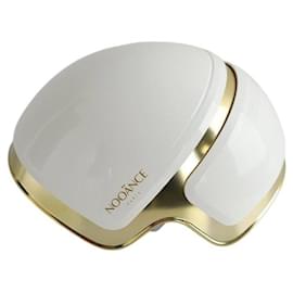 Autre Marque-LED helmet white hair-White