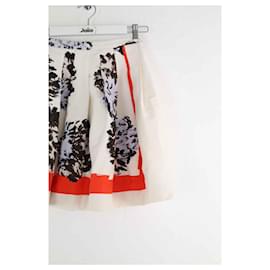 Dior-Cotton mini skirt-White