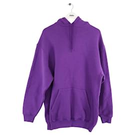 Balenciaga-Cotton sweatshirt-Purple