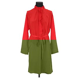 Zadig & Voltaire-Silk dress-Red