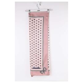 Dior-Silk square-Pink