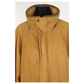 Timberland-Leather jacket-Beige