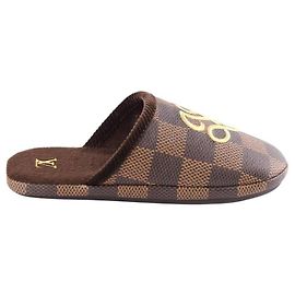 Chinelo marrom Louis Vuitton Marrom