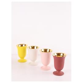 Autre Marque-Set of 4 multicolored water glasses-Multiple colors