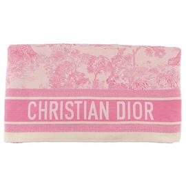 Dior Pink bath towel Pink