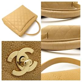 Chanel-Chanel Camel Grained Calfskin Handbag-Camel