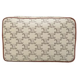Céline Borsa a spalla bianca Celine Triomphe Bianco