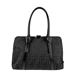 Fendi-Sac à main noir Fendi-Noir