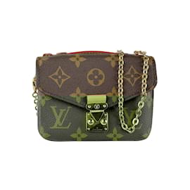 Louis Vuitton-Louis Vuitton Monogram Micro Metis Shoulder Bag-Brown,Monogram