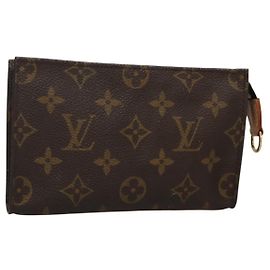 LOUIS VUITTON Monogram Bucket PM Bolsa de Acessórios LV Auth th5943 Monograma