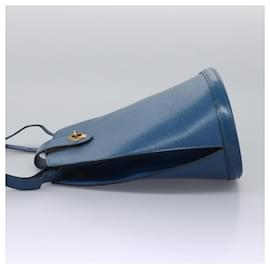 Louis Vuitton-LOUIS VUITTON Epi Cluny Shoulder Bag Blue M52255 LV Auth ep8716-Blue