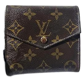 Louis Vuitton-Carteira Victorine Vintage Louis Vuitton Marrom-Marrom