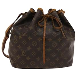Louis Vuitton-LOUIS VUITTON Monogram Petit Noe Shoulder Bag M42226 LV Auth bs24987-Monogram