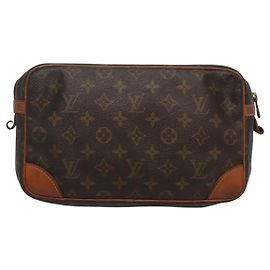 LOUIS VUITTON Clutch Compiegne 28 M51845 LV Auth hk2544 Monograma