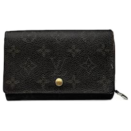 Louis Vuitton-LOUIS VUITTON Wallets T.  Leather-Khaki