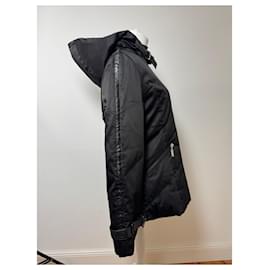 Courreges-COURREGES Coats T.international M Vegan leather-Black