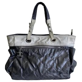 Chanel-Handbags-Grey,Dark grey
