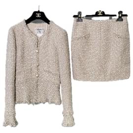 Chanel-Iconic Anna Wintour Style Lesage Tweed Ensemble 34 FR-Multiple colors