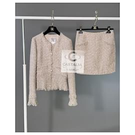 Chanel-Iconic Anna Wintour Style Lesage Tweed Ensemble 34 FR-Multiple colors