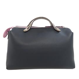 Fendi-Fendi By The Way Handbag-Navy blue