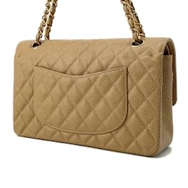 Chanel-Chanel Chain Shoulder Bag Matelasse 25-Brown