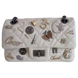 Chanel-Chanel 2.55 bag charms-Beige