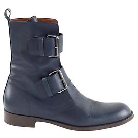Michel Vivien Leather boots Blue
