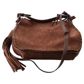 All Saints Borsa a tracolla in pelle marrone Marrone