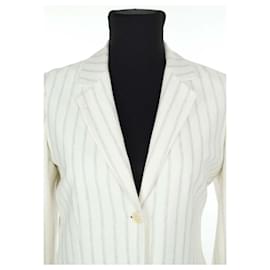 Loro Piana-Cotton blazer-White