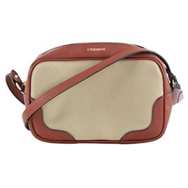 Autre Marque-Leather shoulder bag-Brown