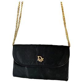 Borsa pochette Christian Dior Nero D'oro
