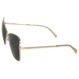 Céline-Celine Gold Metal Butterfly Frame Sunglasses-Other